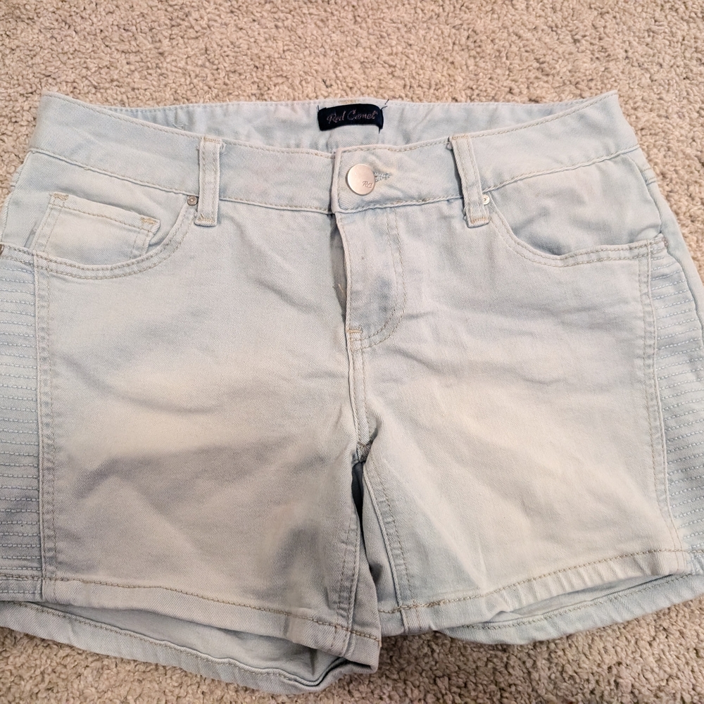 Red Camel Women's Light Wash Jean Shorts